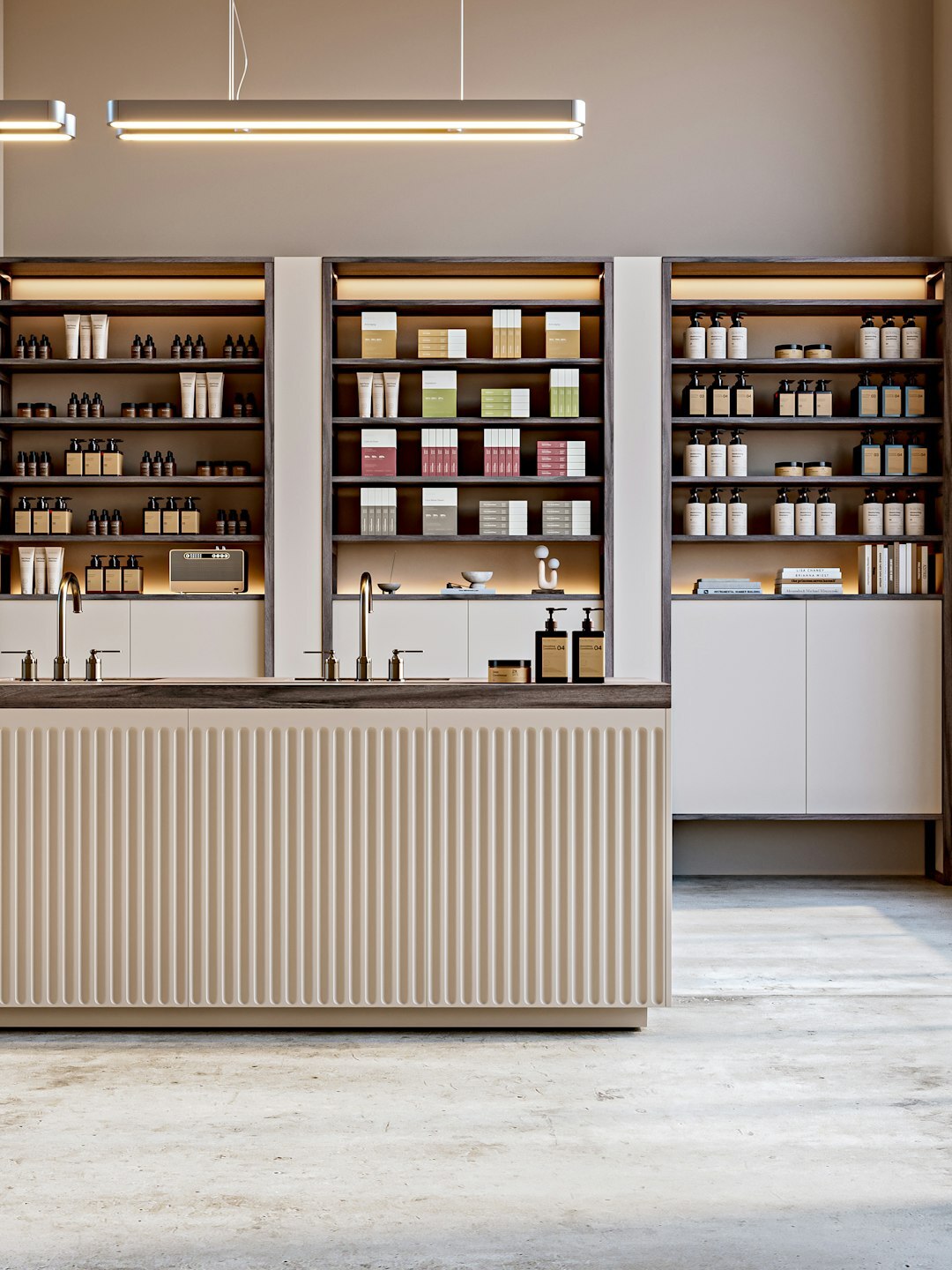 luxury retail store interior